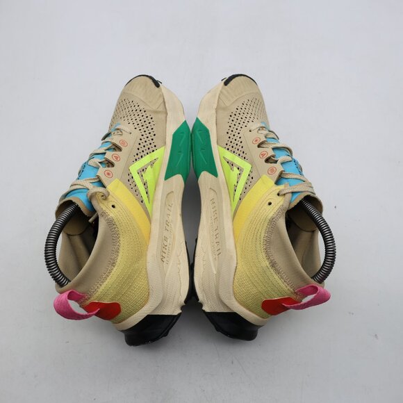 Nike Trainers Men's Size 8.5 ZoomX Zegama Team Gold Volt Train Running Shoes - Picture 6 of 9